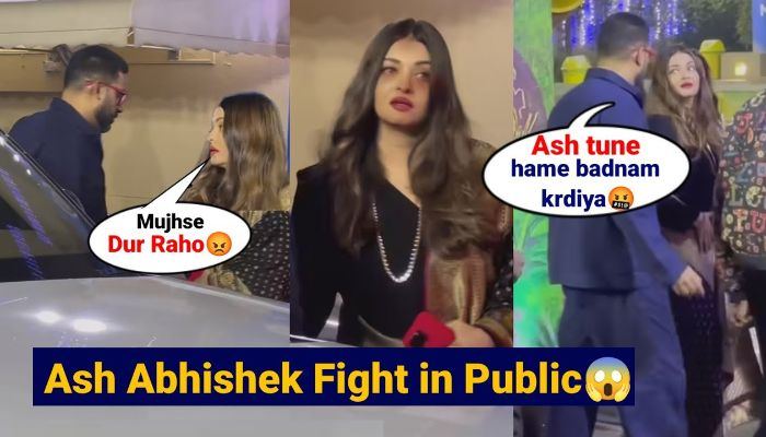 Ashwarya and Abhishek's Fight in Public after separation
